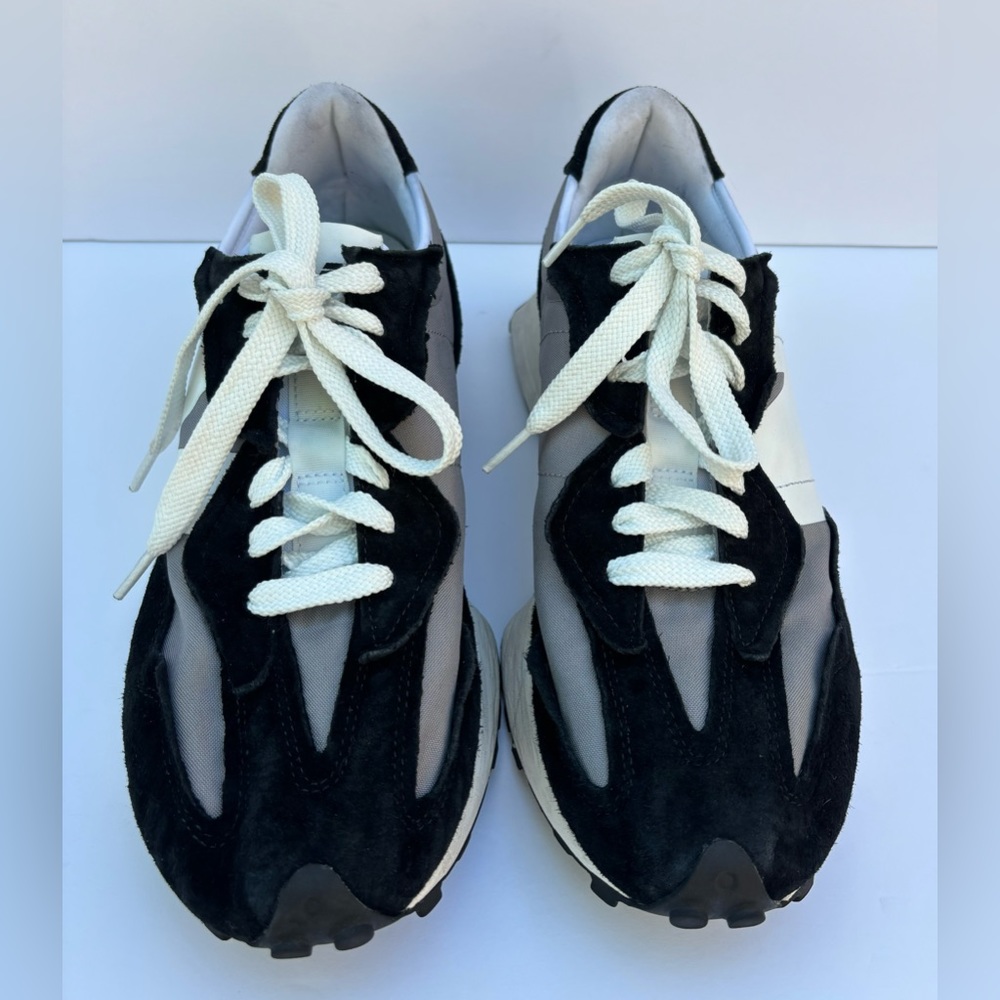 NEW BALANCE 327 Black/Shadow Grey Shoes Men’s - Picture 3 of 11